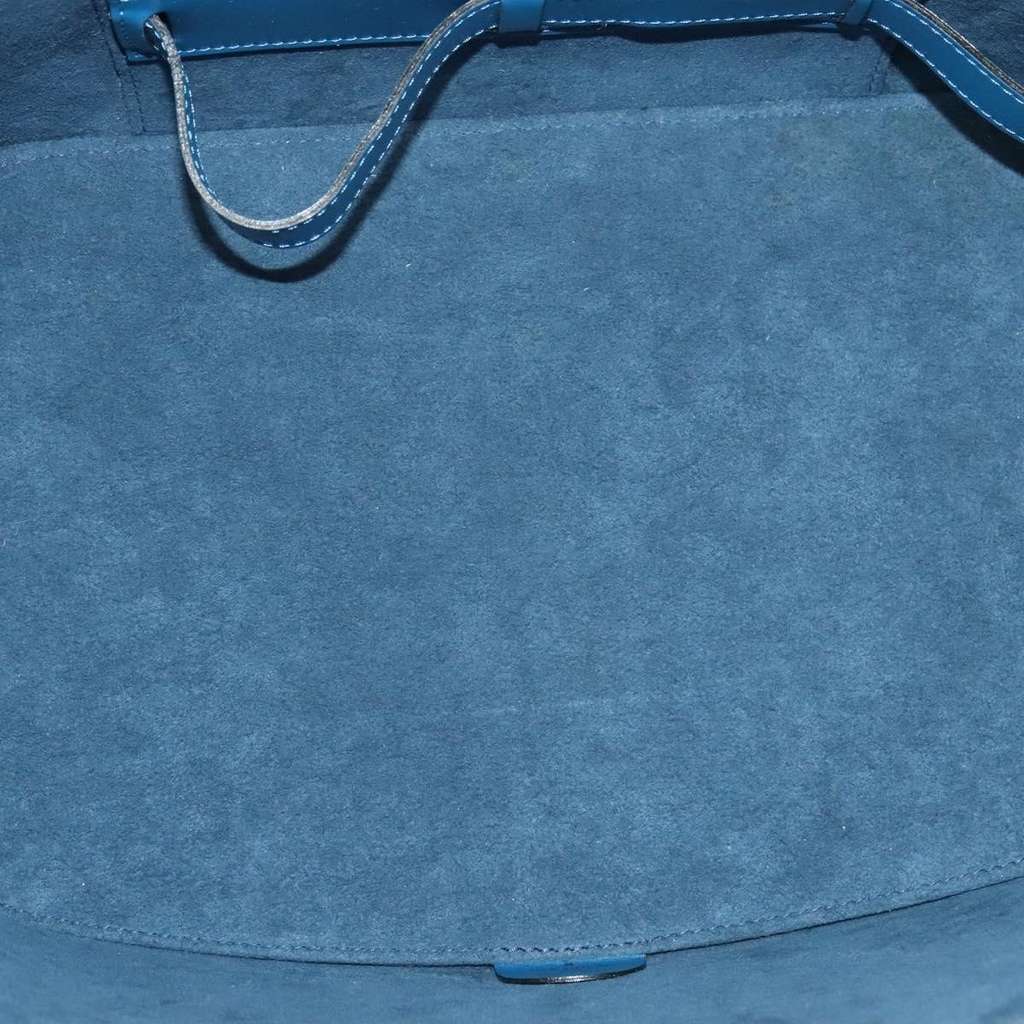 Louis Vuitton Nice Train Case Blue Leather Very good condition - Box View