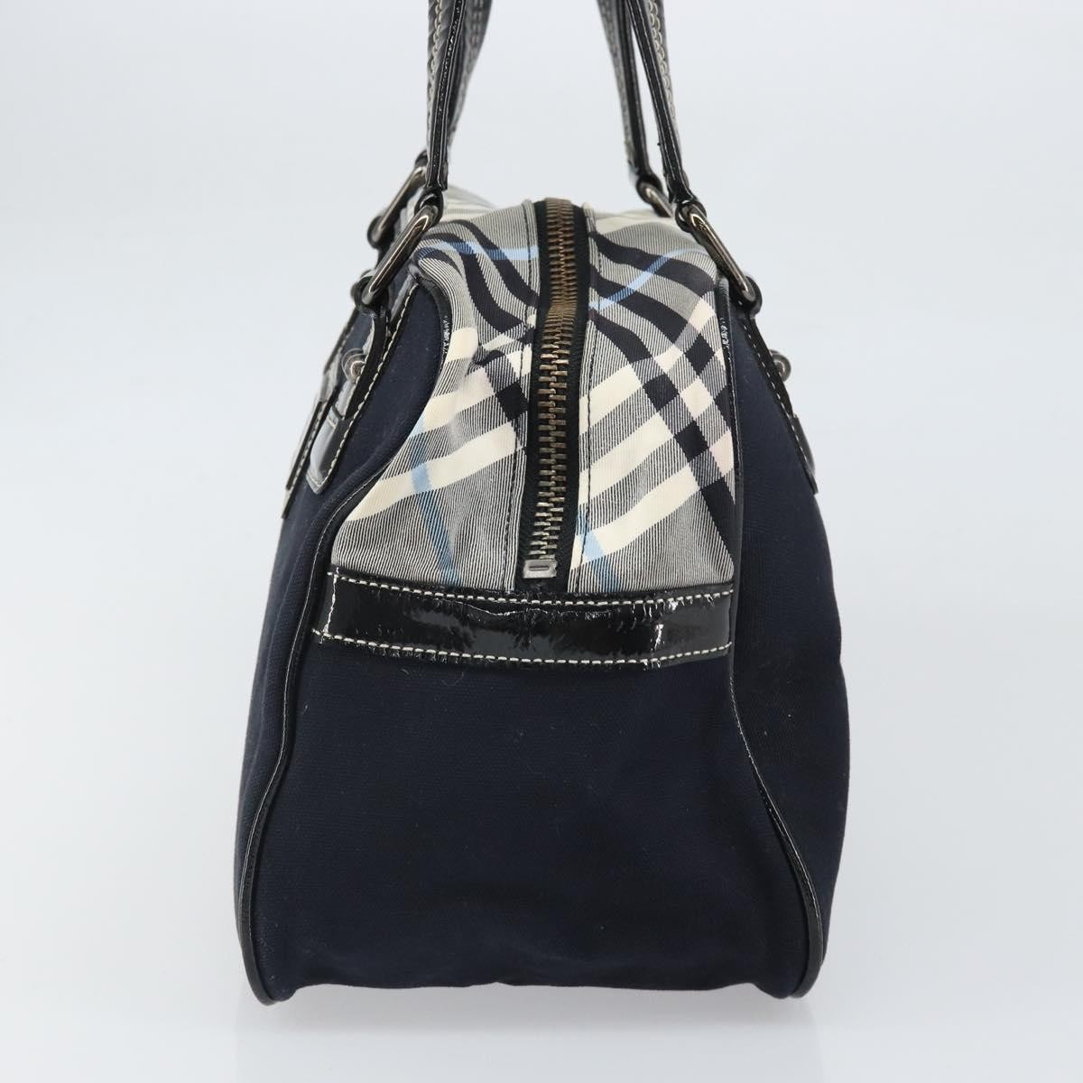 Burberry Blue Label Handbag Black Canvas Good condition - Model View