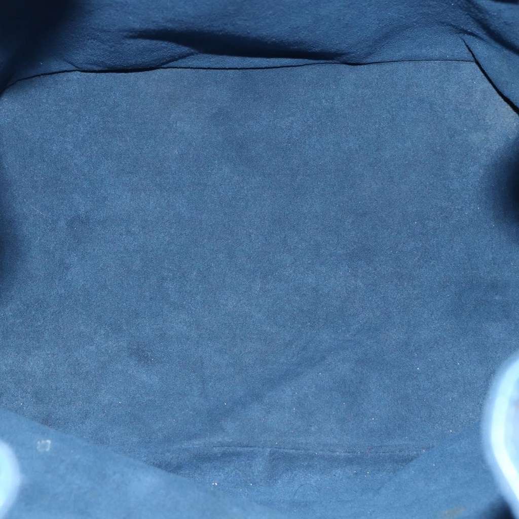 Louis Vuitton Noe Handbag Blue Leather Fair condition - Box View