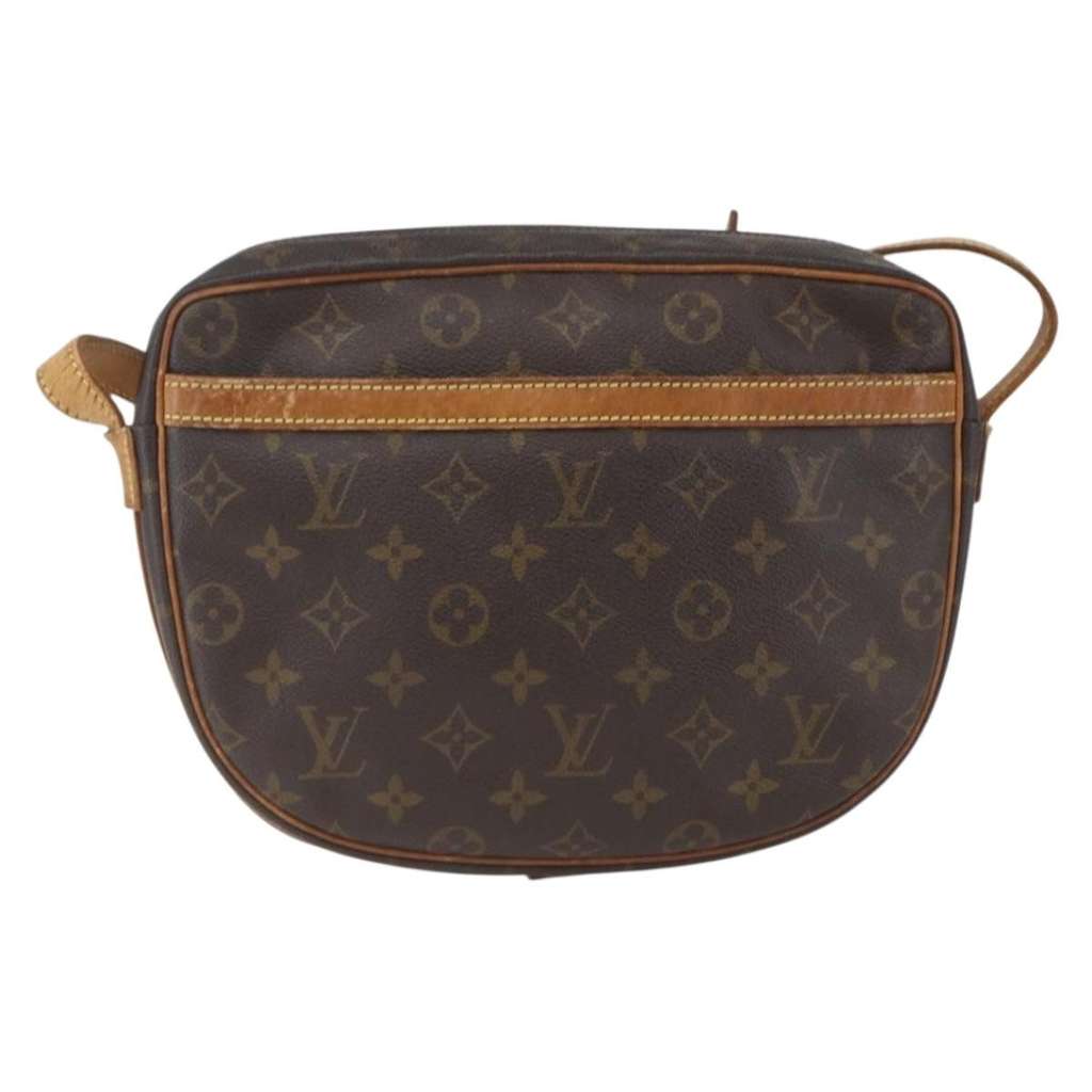 Louis Vuitton Jeune Fille Handbag Brown Canvas Fair condition - Back View