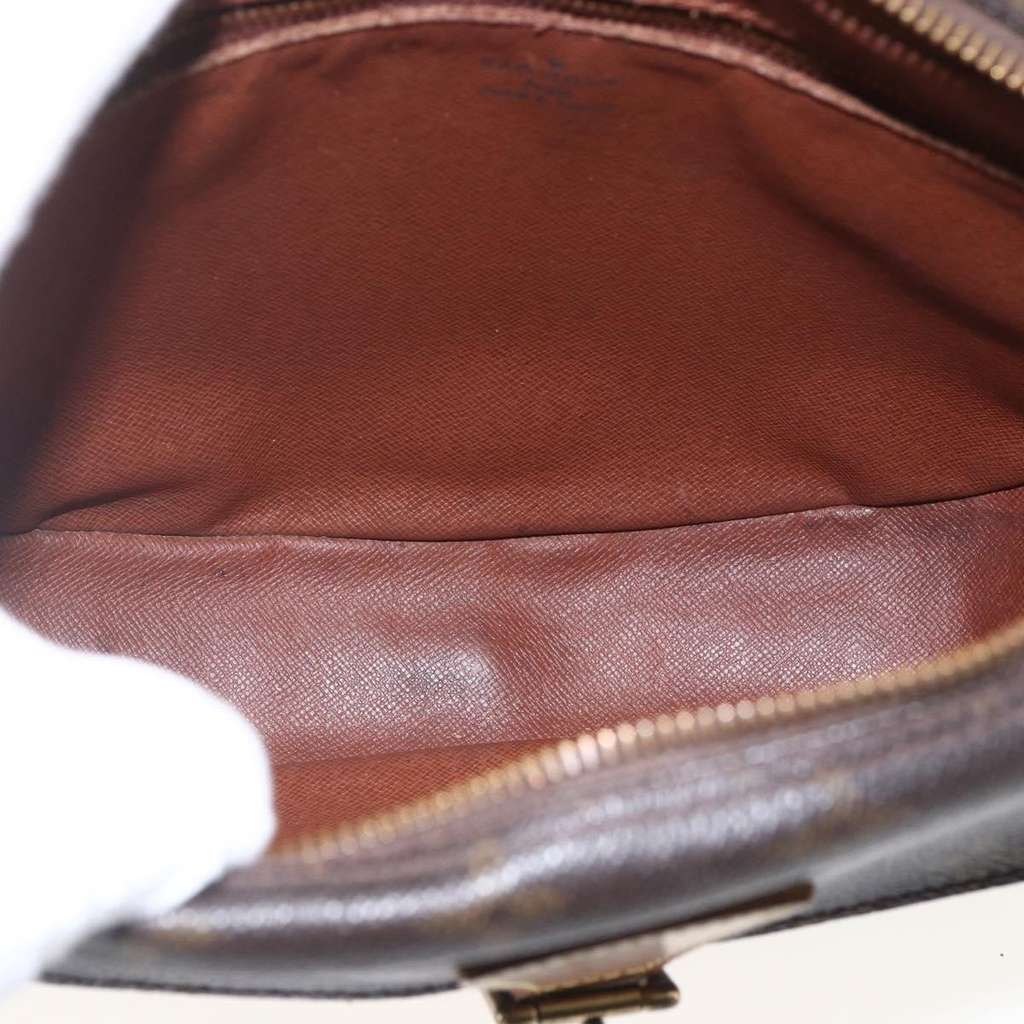 Louis Vuitton Jeune Fille Handbag Brown Canvas Fair condition - Box View