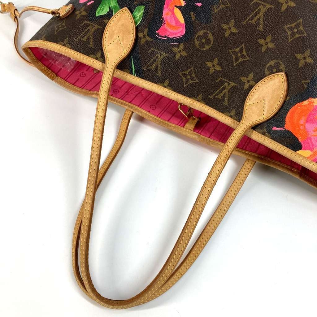 Louis Vuitton Neverfull Tote Brown Canvas Fair condition - Box View