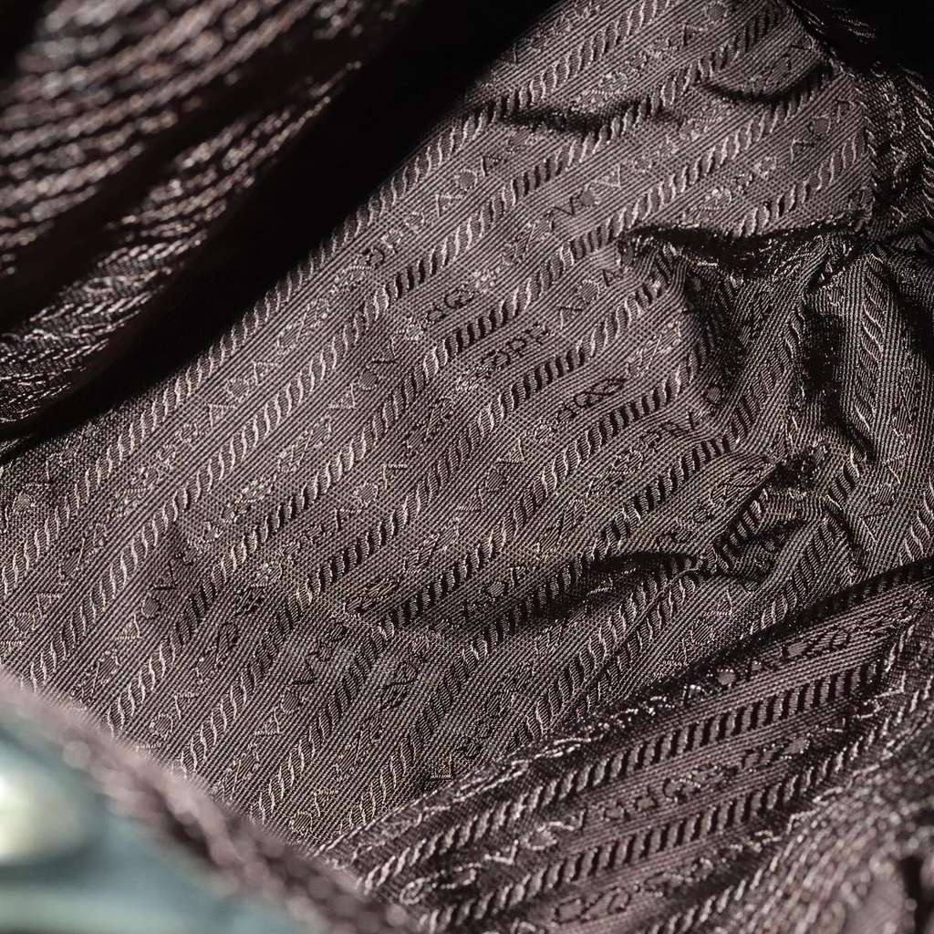 Prada Front Pocket Buckle Backpack Khaki Good condition - Box View