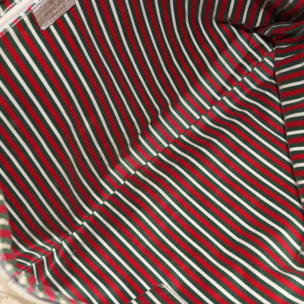 Gucci Abbey D-Ring Tote (Outlet) Beige Canvas Good condition - Box View