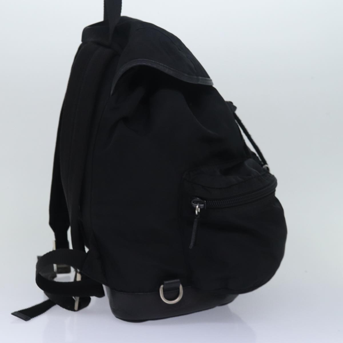 Prada Double Front Pocket Backpack Black Good condition - Inside View