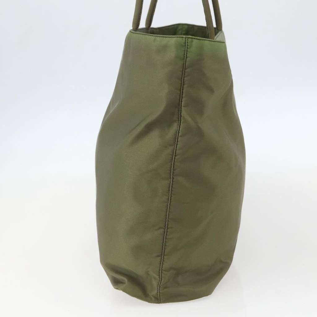 Prada Vintage Tote Khaki Good condition - Model View