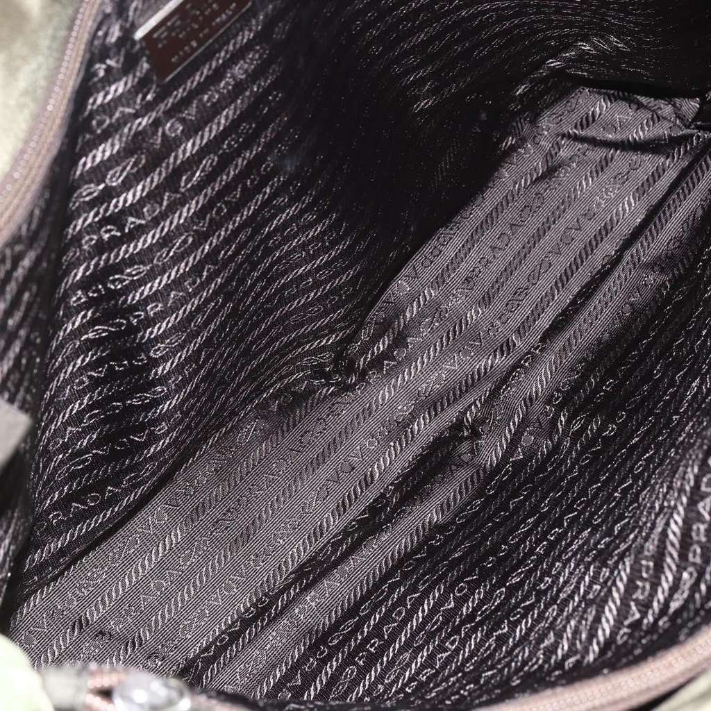 Prada Vintage Tote Khaki Good condition - Box View