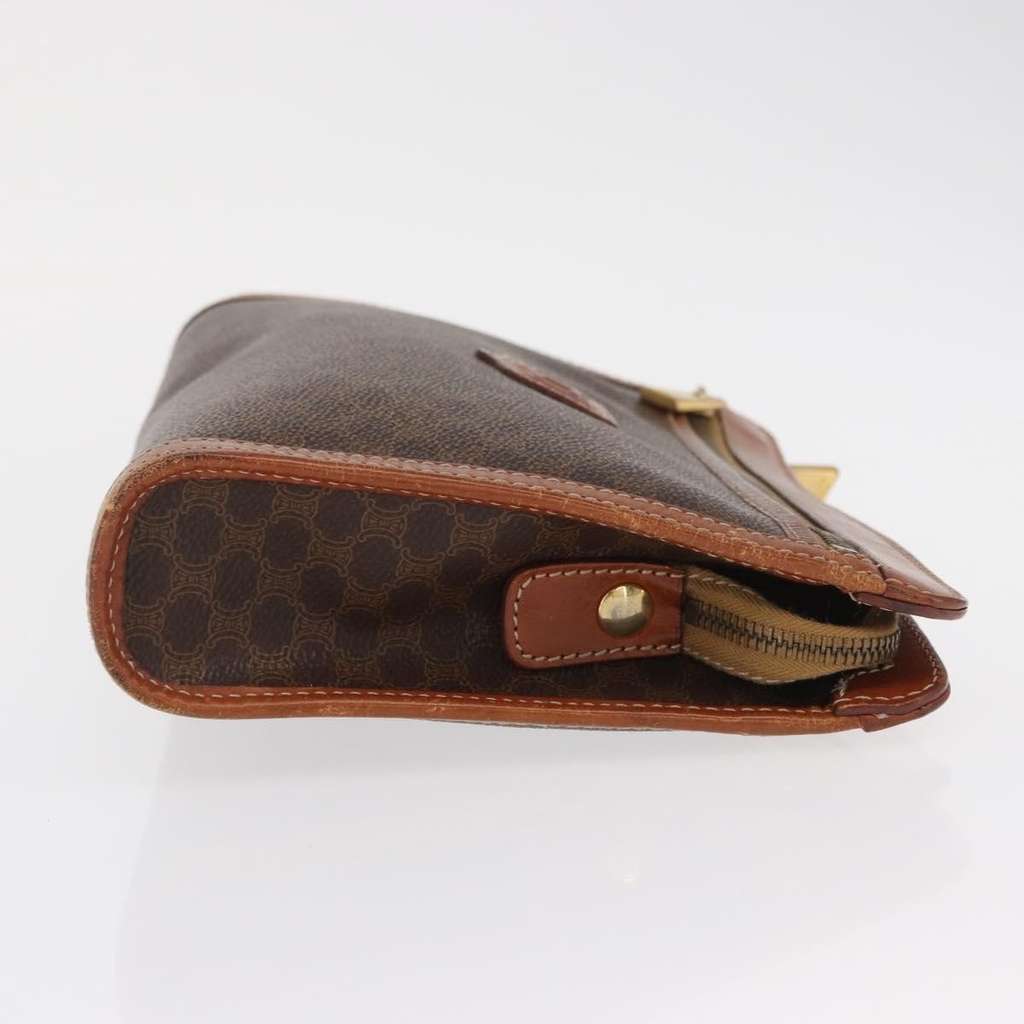 Celine Macadam Pochette Brown Canvas Fair condition - Inside View