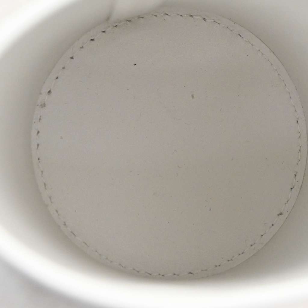 Christian Dior Vibe Bottle Holder Bag White Leather Good condition - Model View