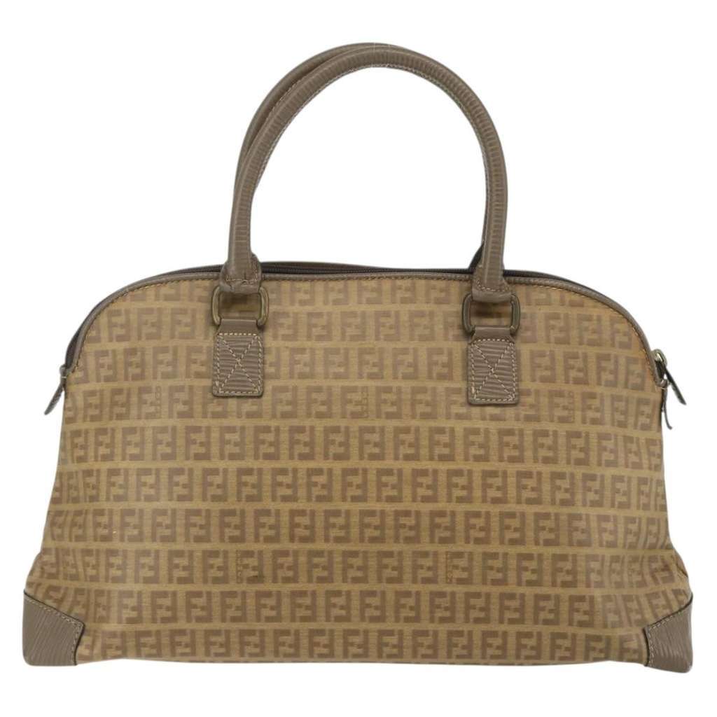 Fendi Zucchino Brown Canvas Good condition - Back View