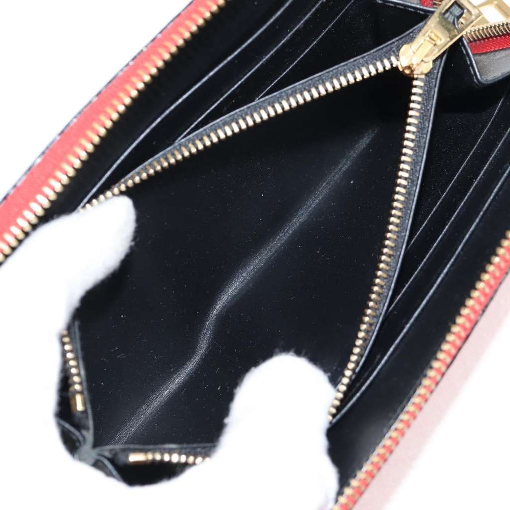 Loewe Anagram Wallet Red Leather Good condition - Box View