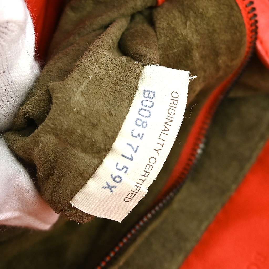 Bottega Veneta Belted Tote Red Leather Good condition - Box View