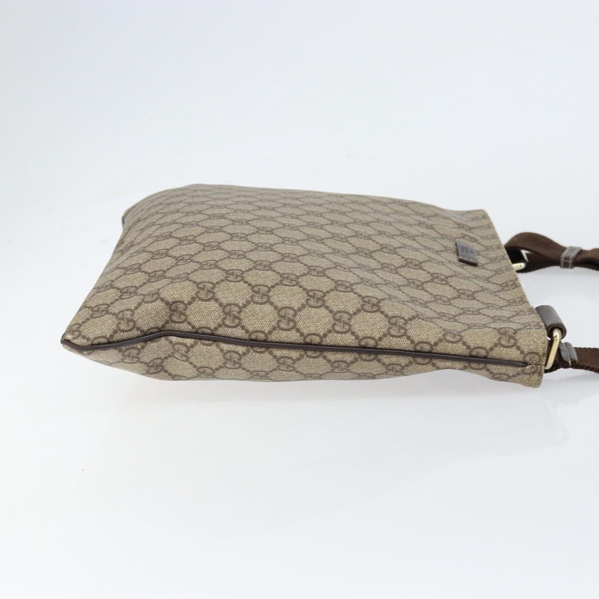 Gucci Flat Messenger Bag Beige Canvas Good condition - Inside View