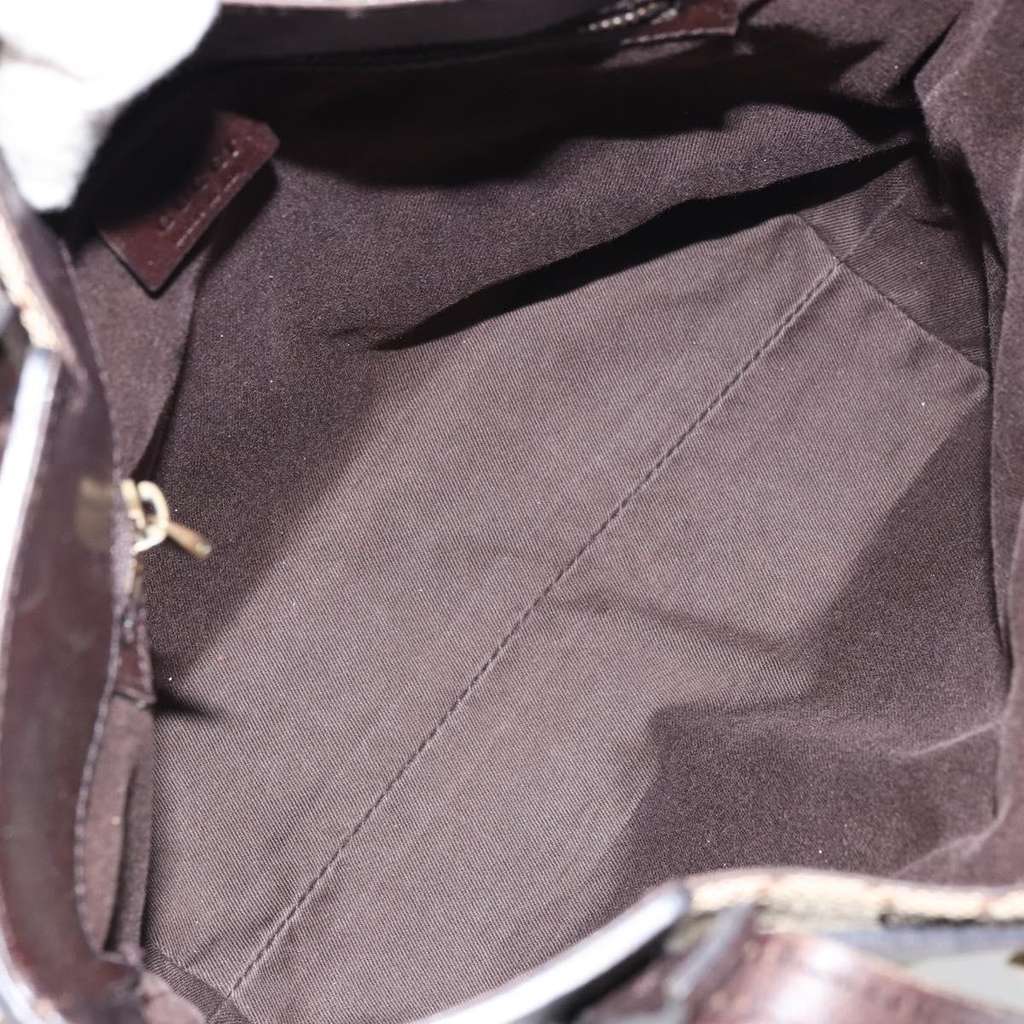 Gucci Belted Bucket Tote Beige Canvas Good condition - Box View