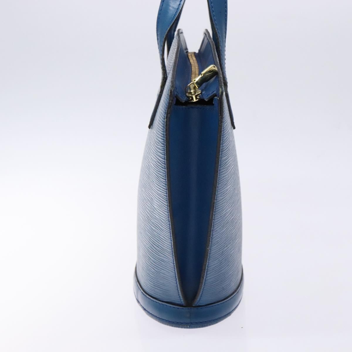 Louis Vuitton Saint Jacques Handbag Blue Leather Good condition - Inside View