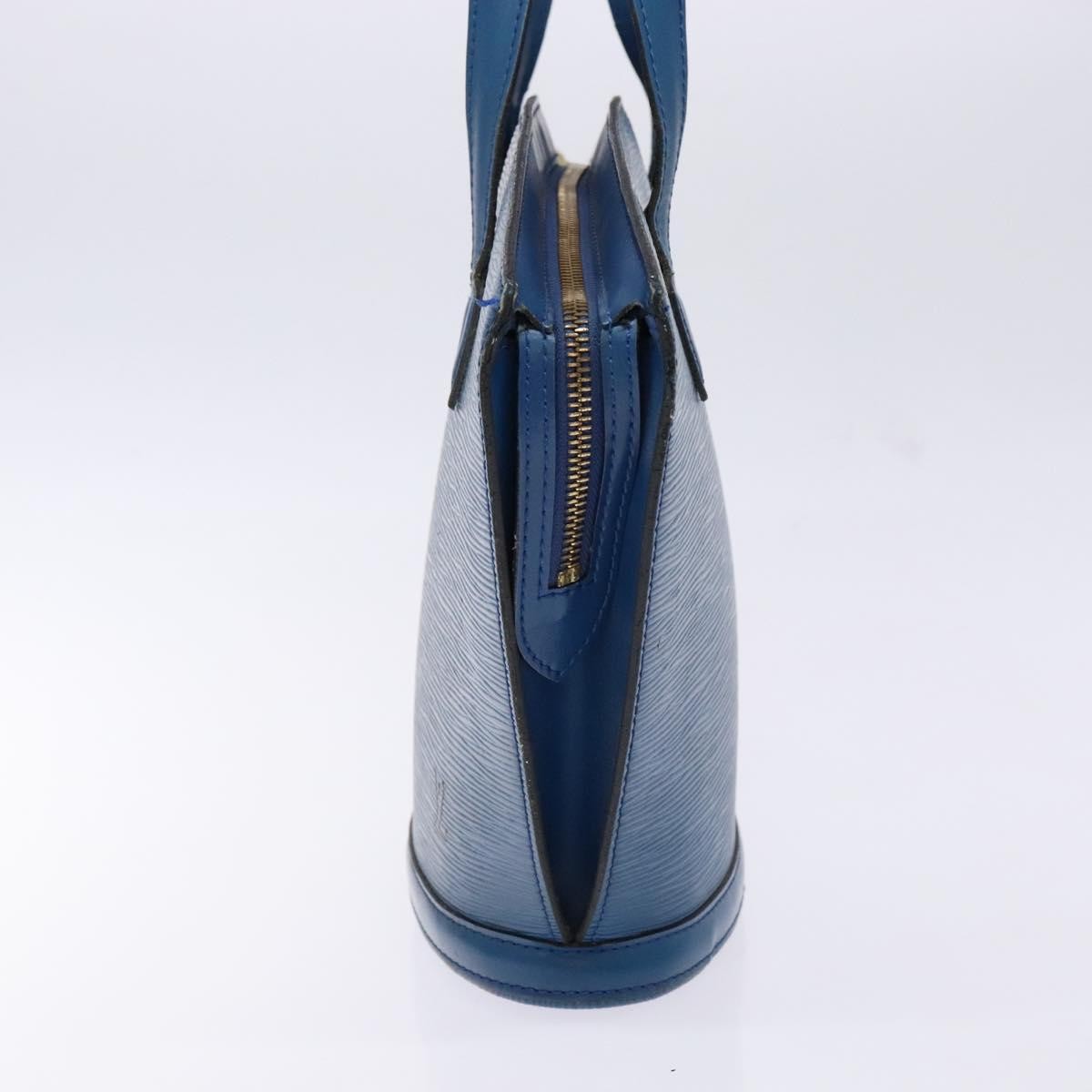 Louis Vuitton Saint Jacques Handbag Blue Leather Good condition - Model View