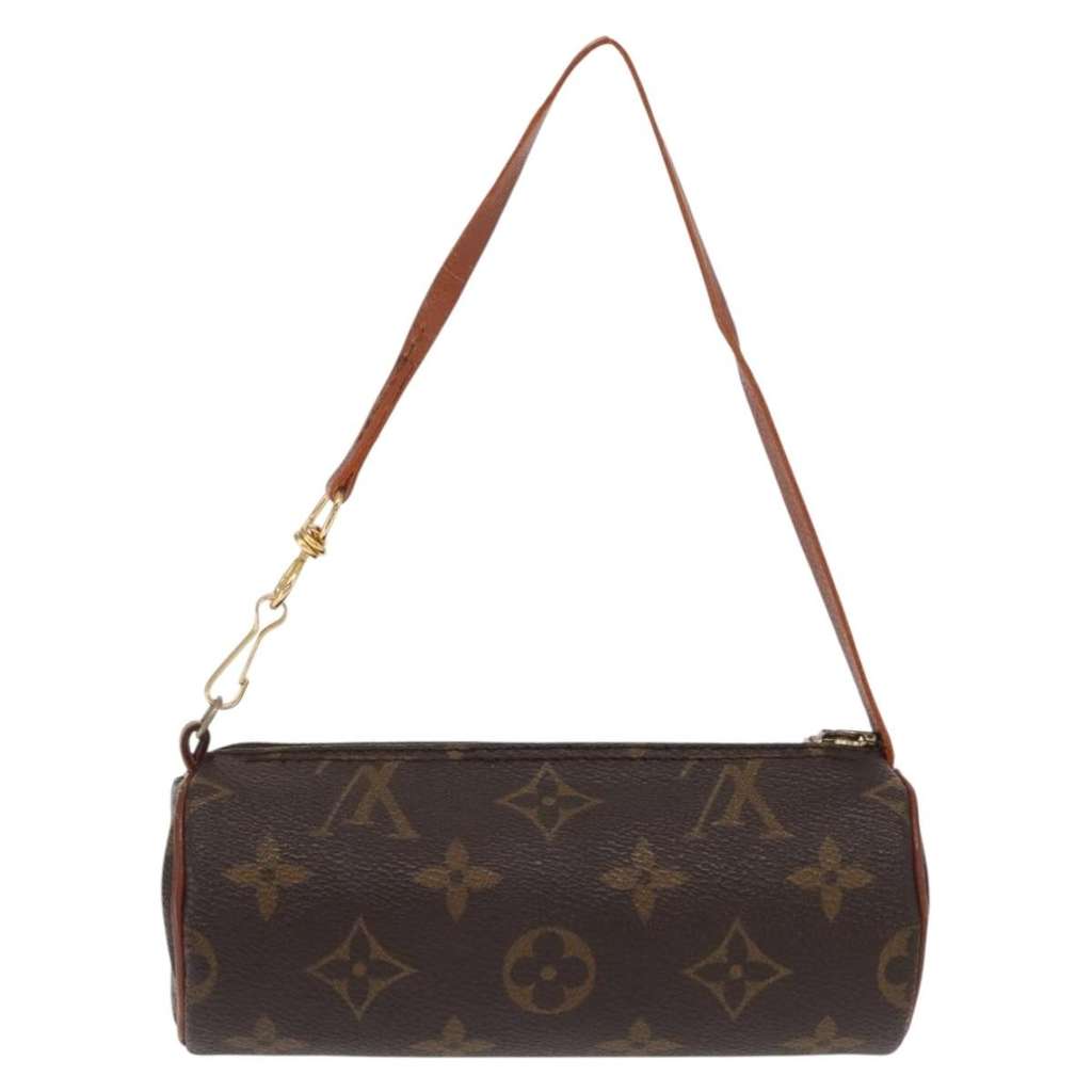 Louis Vuitton Papillon Pochette Brown Canvas Good condition - Back View