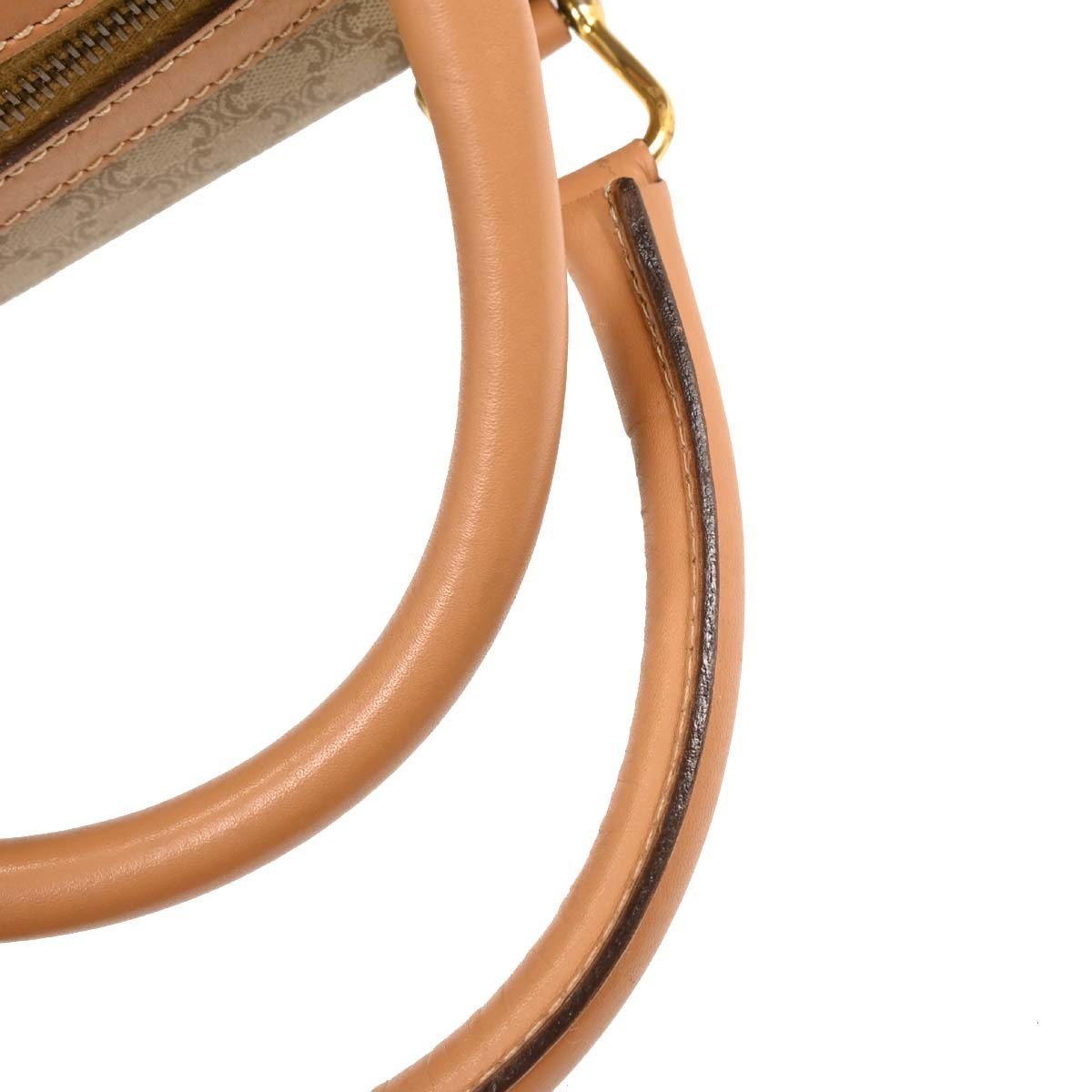 Celine Vintage Duffle Bag Beige Good condition - Box View