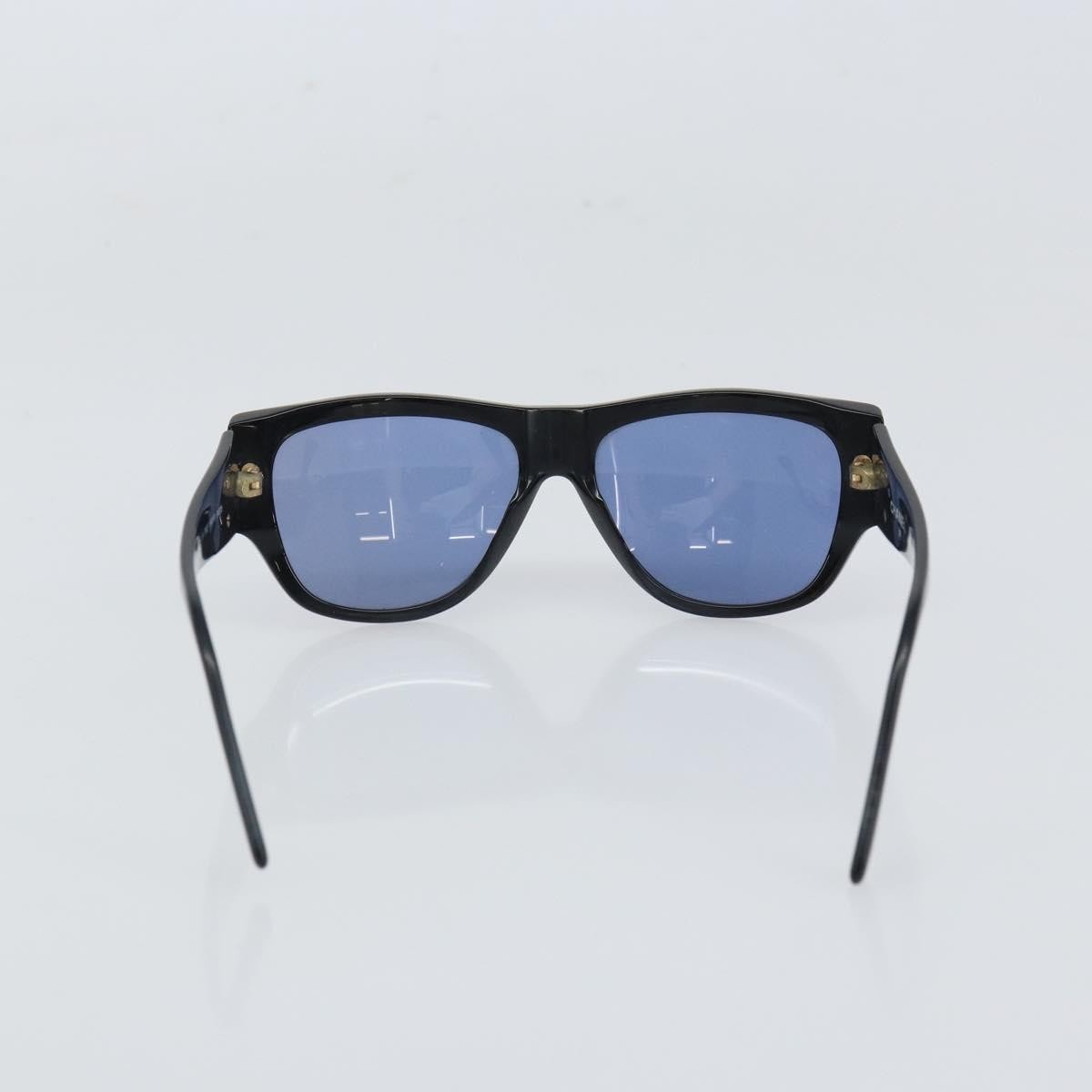 Chanel Logo CC Sunglasses Black Plastic Good condition - Back View