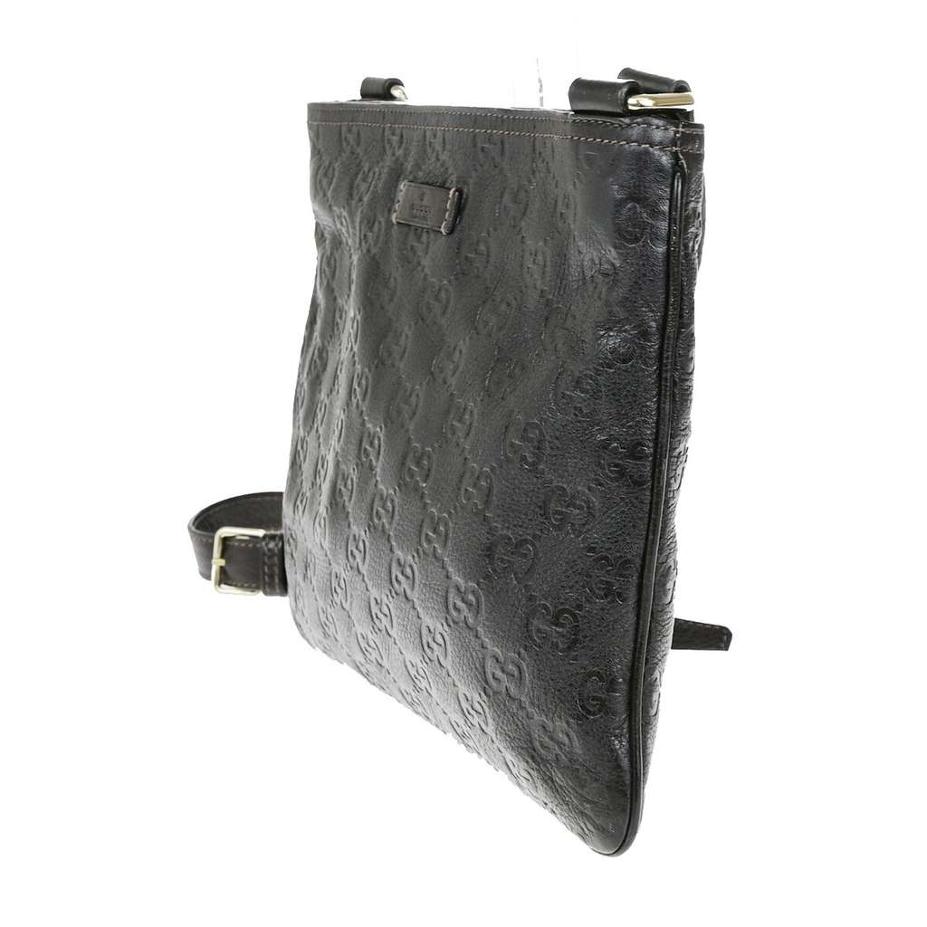 Gucci Guccissima Brown Leather Good condition - Back View