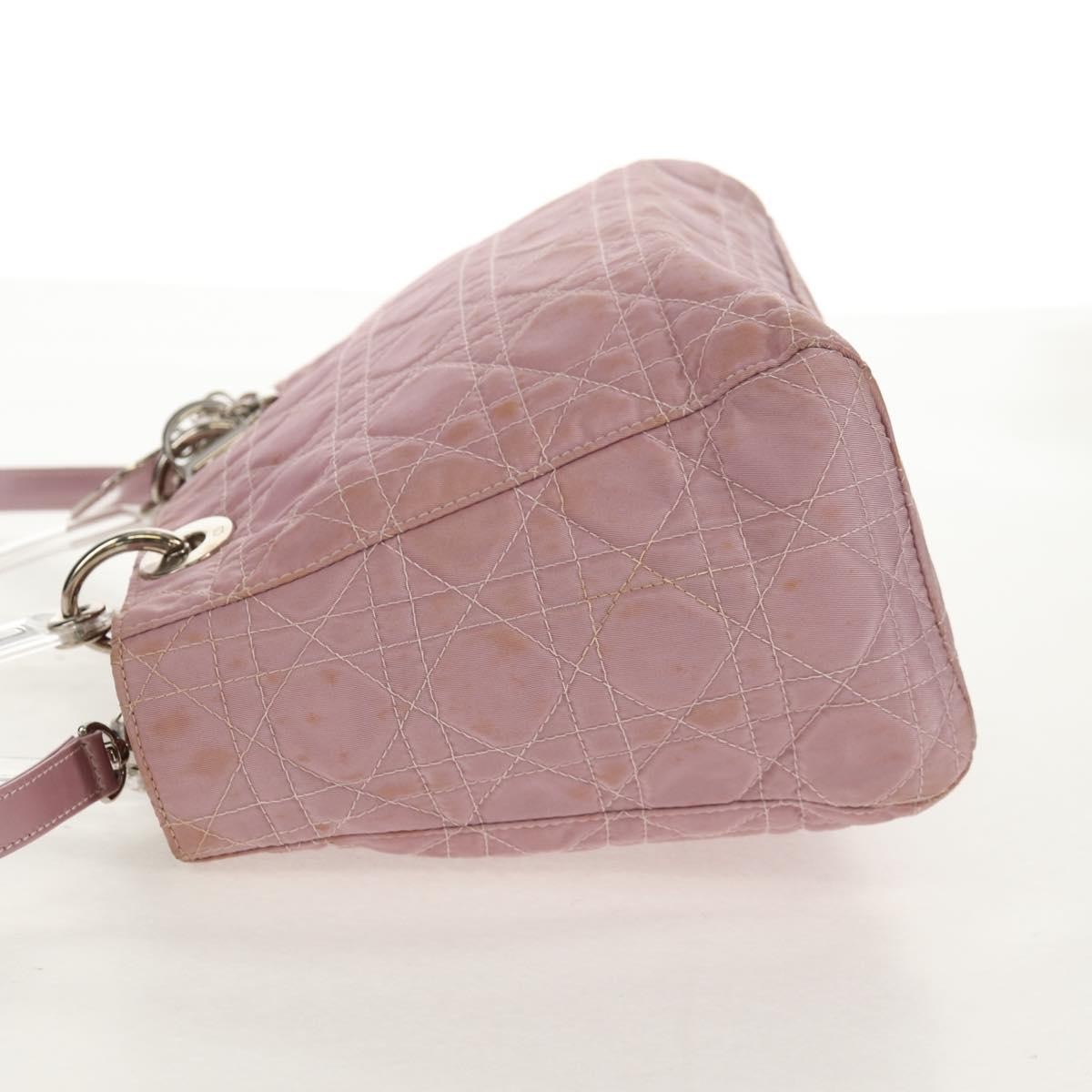 Christian Dior Lady Dior Bag Pink Fair condition - Inside View