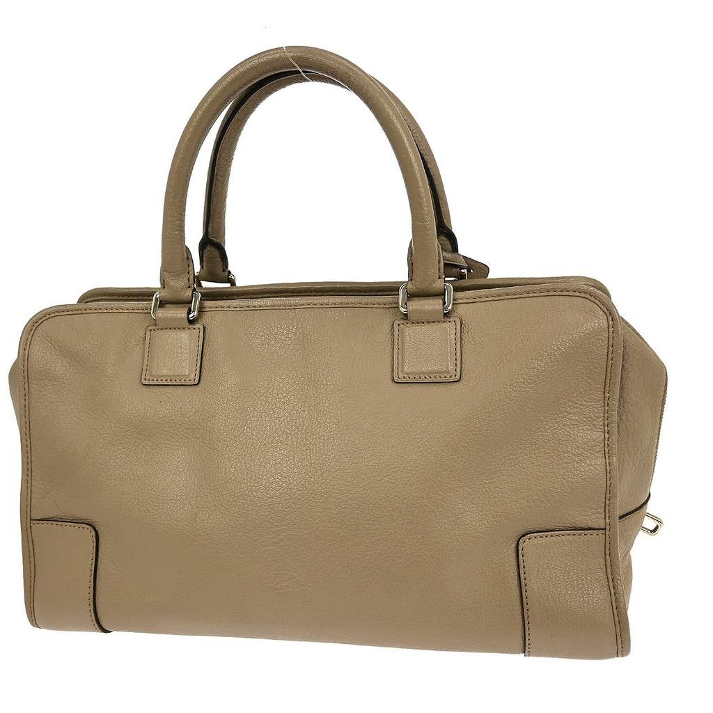 Loewe Amazona NM Bag Beige Leather Good condition - Back View