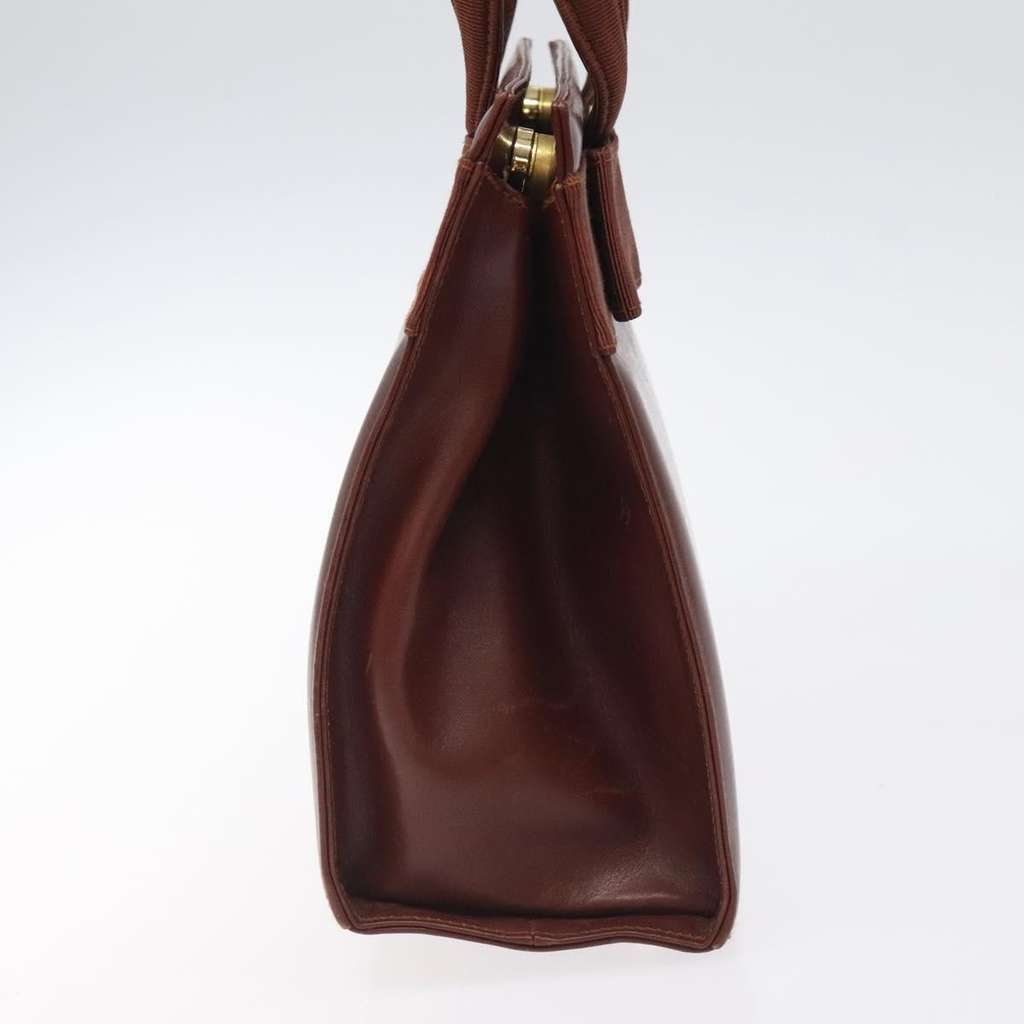 Salvatore Ferragamo Convertible Vara Bow Tote Brown Leather Good condition - Inside View