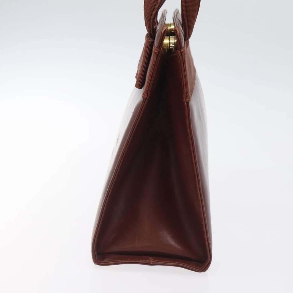 Salvatore Ferragamo Convertible Vara Bow Tote Brown Leather Good condition - Model View