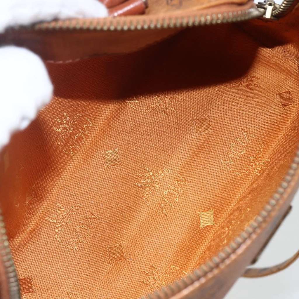 Mcm Visetos Handbag Brown Canvas Good condition - Box View