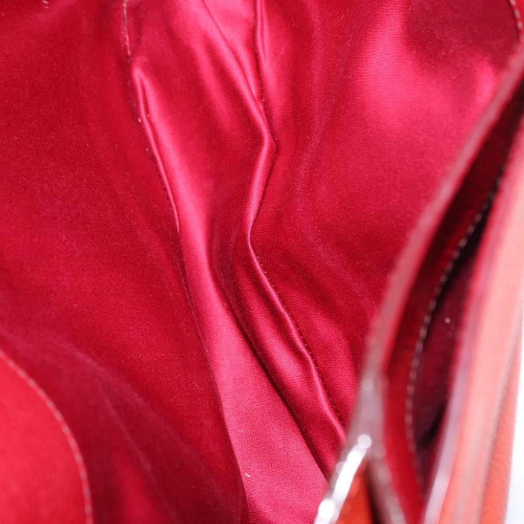 Miu Miu Madras Top Handle Bag Red Leather Good condition - Box View