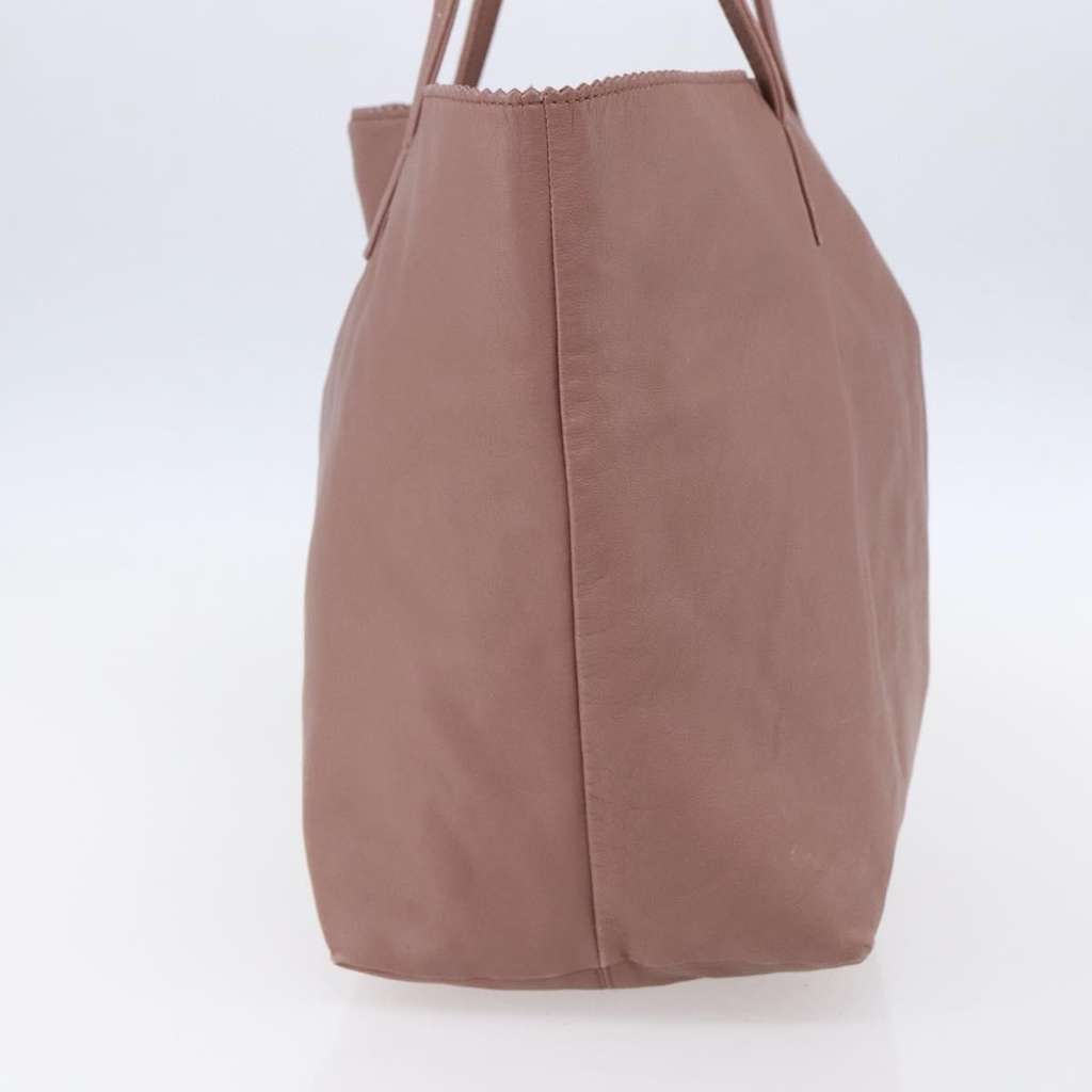 Loewe Vintage Anagram Tote Pink Leather Good condition - Inside View