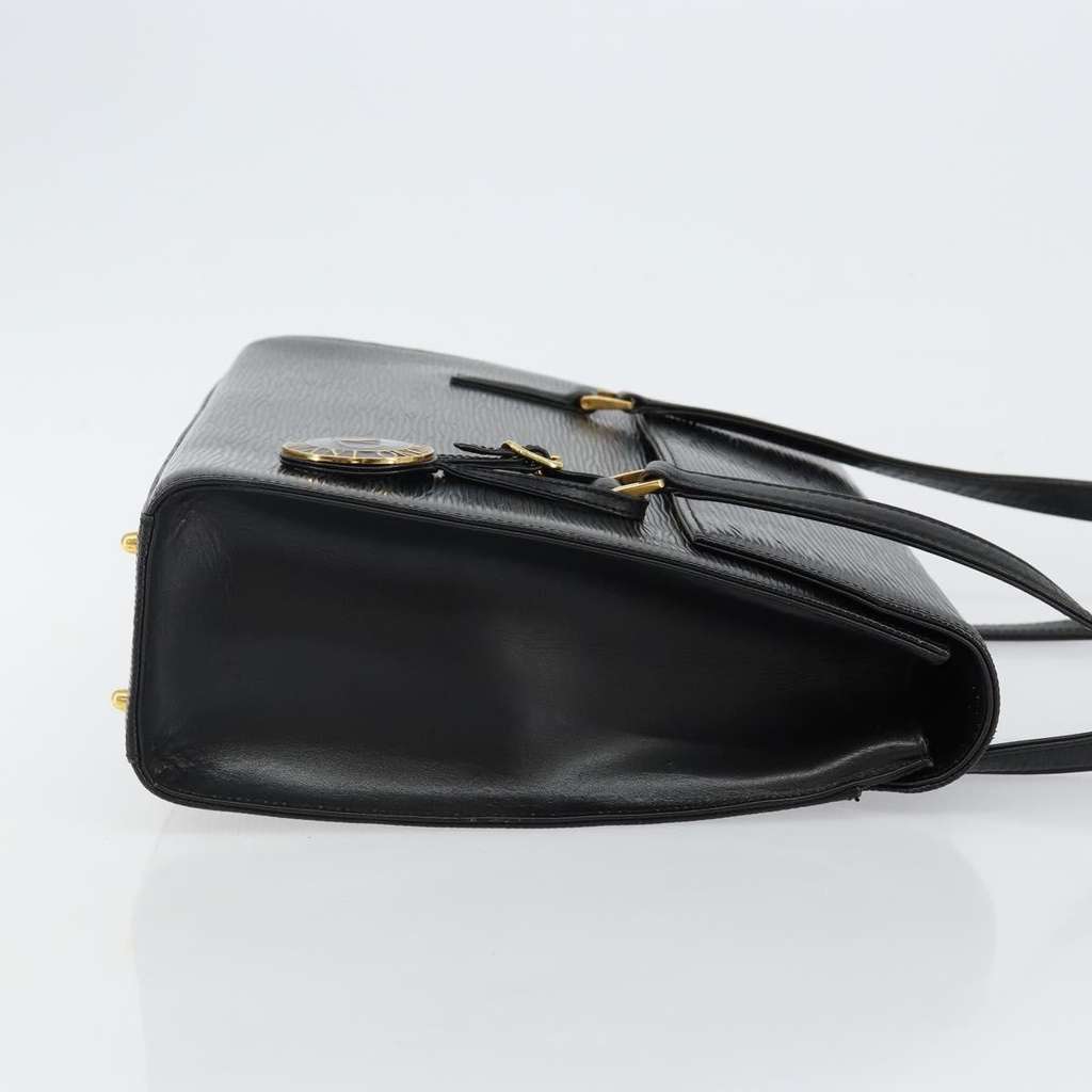 Valentino Garavani Flap Shoulder Bag Black Leather Good condition - Inside View
