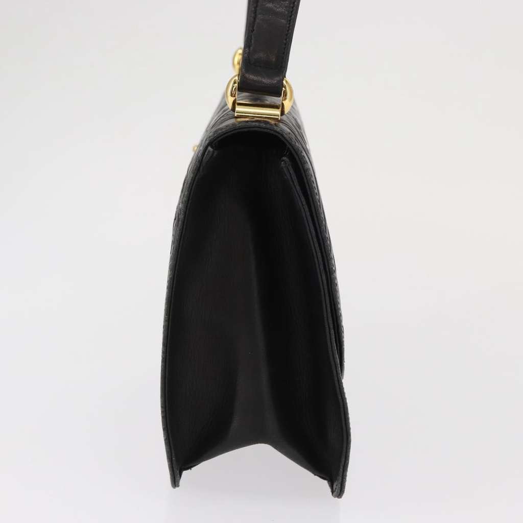 Balenciaga Vintage handbag Black Leather Fair condition - Model View