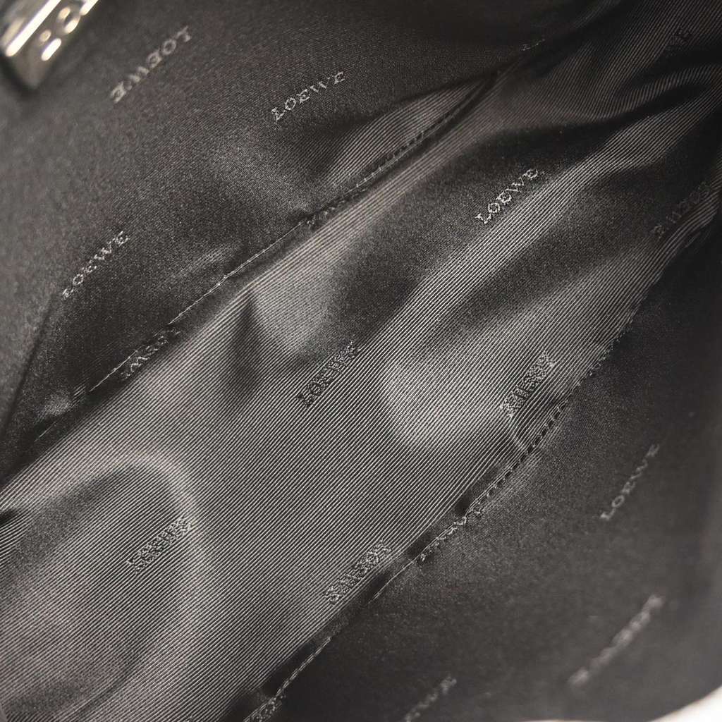 Loewe Vintage Handbag Blue Suede Good condition - Inside View