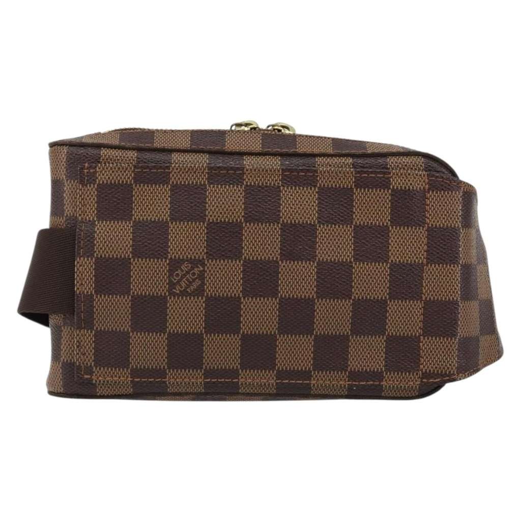 Louis Vuitton Geronimos Waist Bag Brown Canvas Good condition - Back View