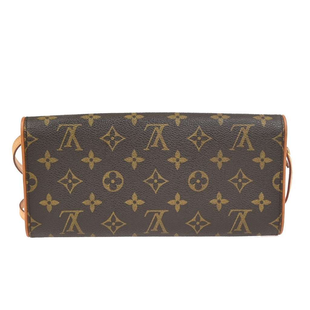 Louis Vuitton Twin Handbag Brown Canvas Good condition - Back View