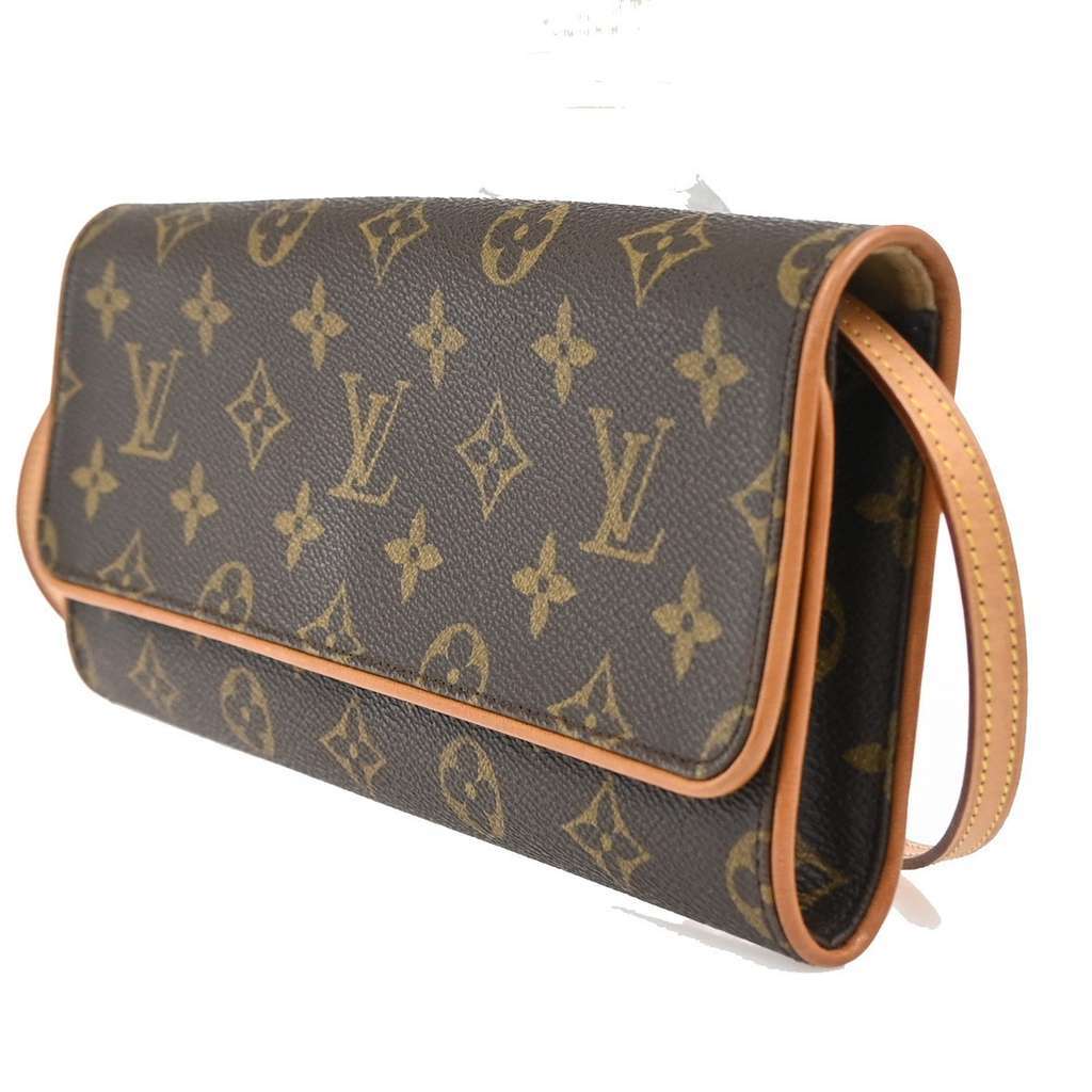 Louis Vuitton Twin Handbag Brown Canvas Good condition - Inside View