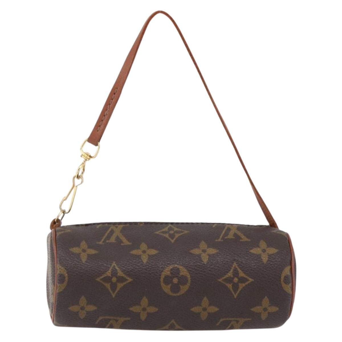 Louis Vuitton Papillon Pochette Brown Canvas Good condition - Back View