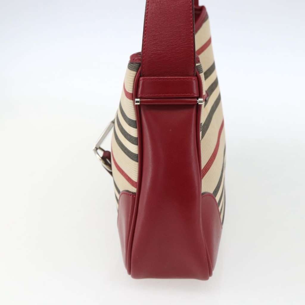 Burberry Blue Label shoulder bag Beige Canvas Good condition - Model View