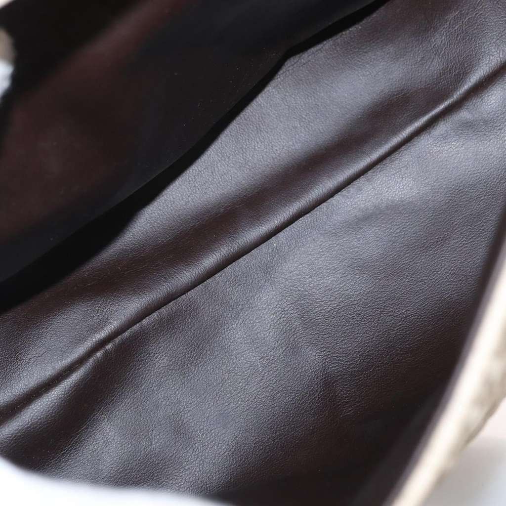 Bally Vintage Handbag Ecru Leather Good condition - Box View