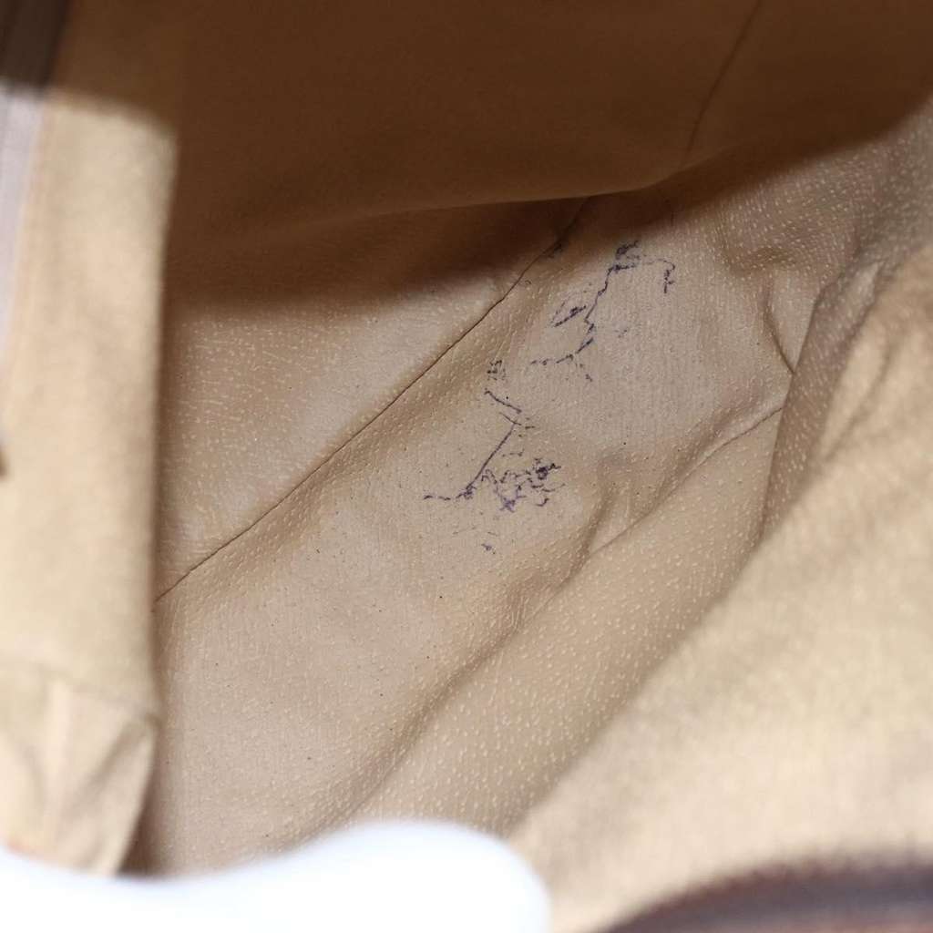 Gucci Front Pocket Messenger Bag Beige Canvas Good condition - Box View