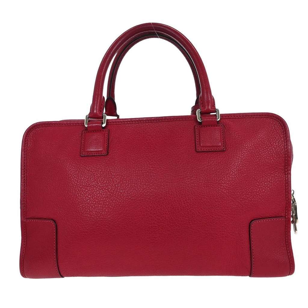 Loewe Amazona Bag Red Leather Good condition - Back View