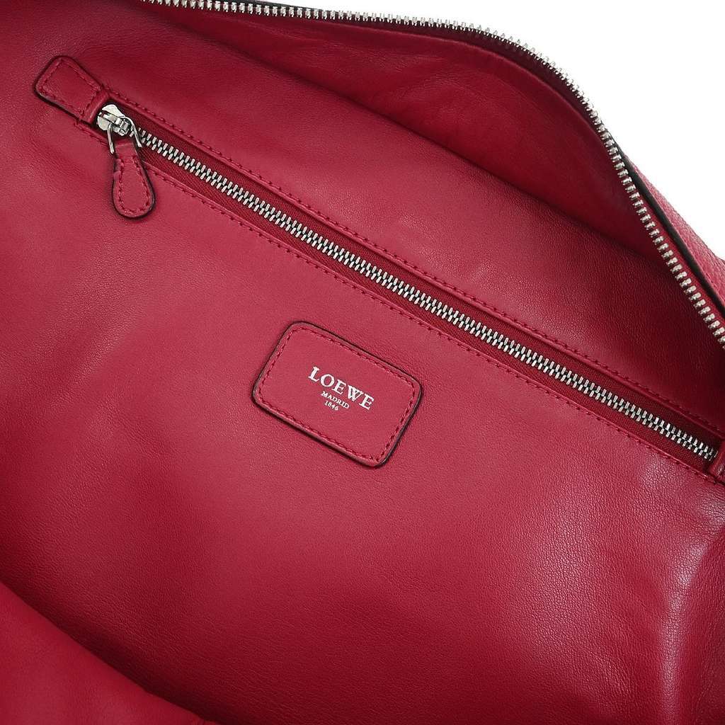 Loewe Amazona Bag Red Leather Good condition - Model View
