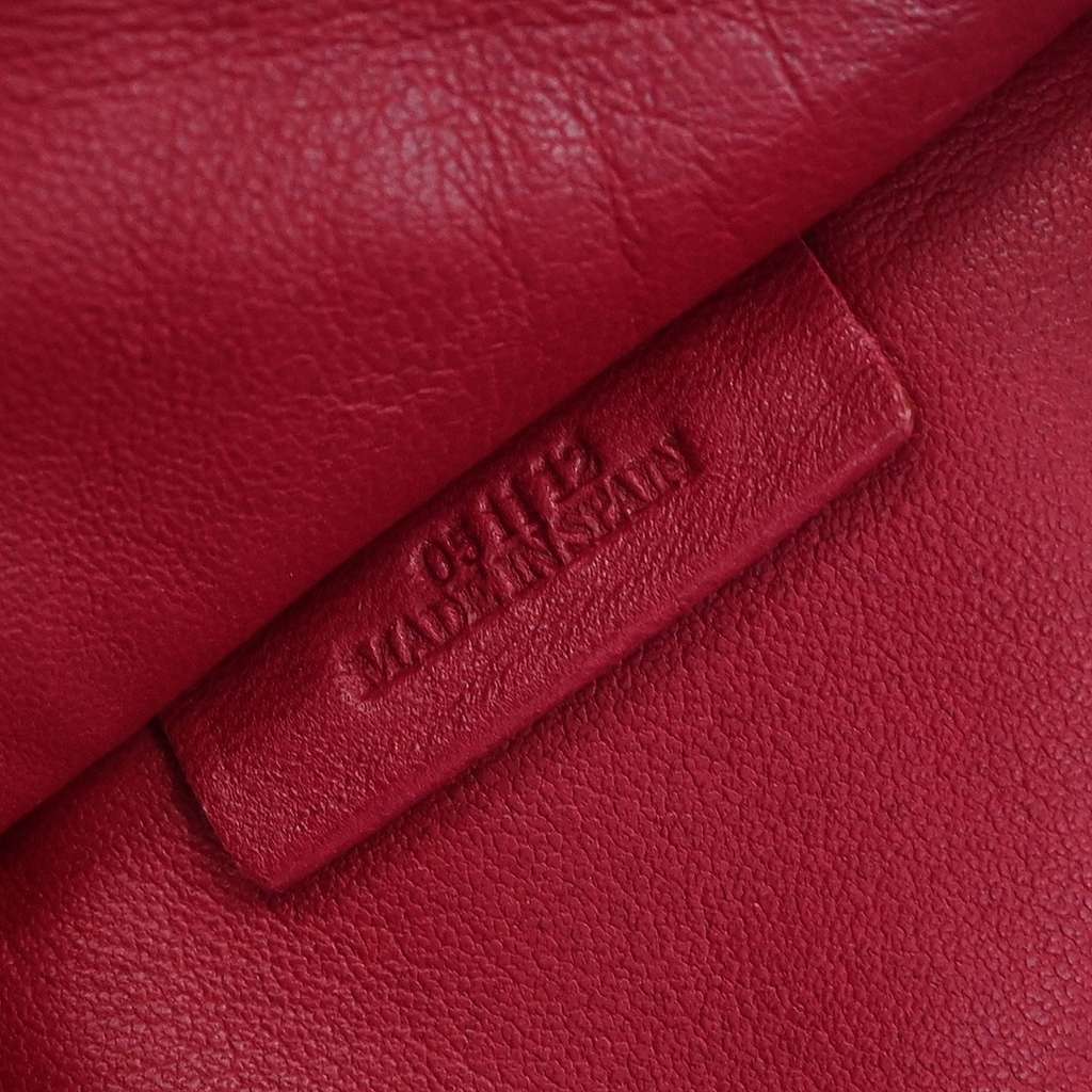 Loewe Amazona Bag Red Leather Good condition - Box View