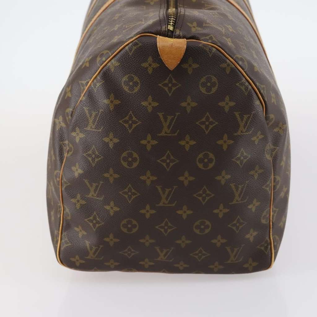 Louis Vuitton Keepall Bag Brown Canvas Good condition - Model View