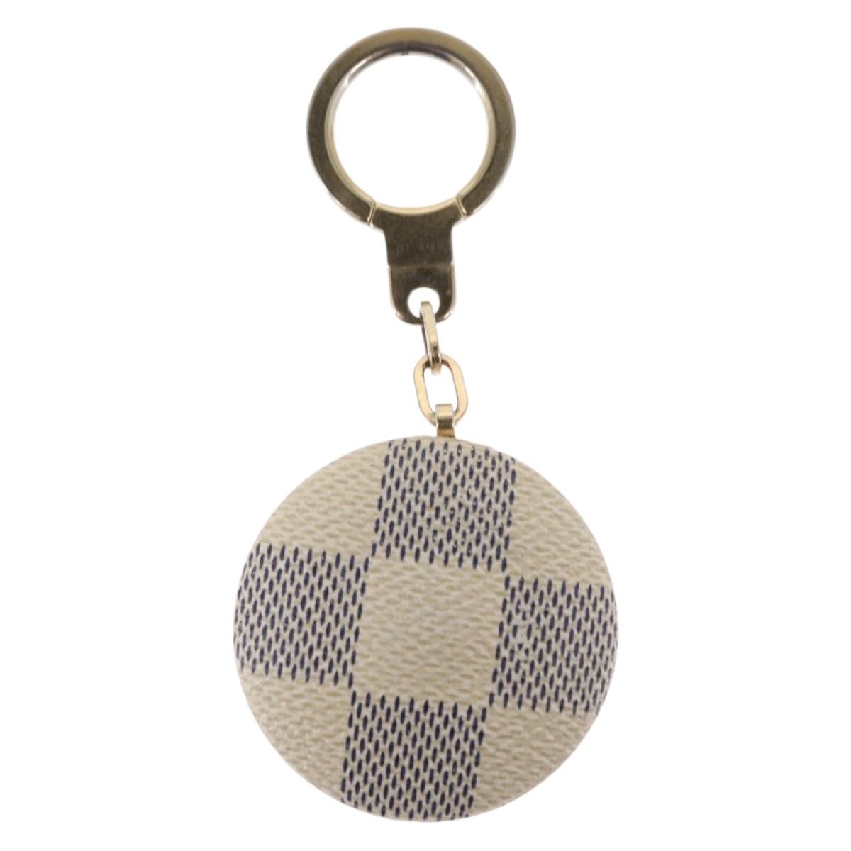 Louis Vuitton Astropill LED Keychain White Canvas Good condition - Back View
