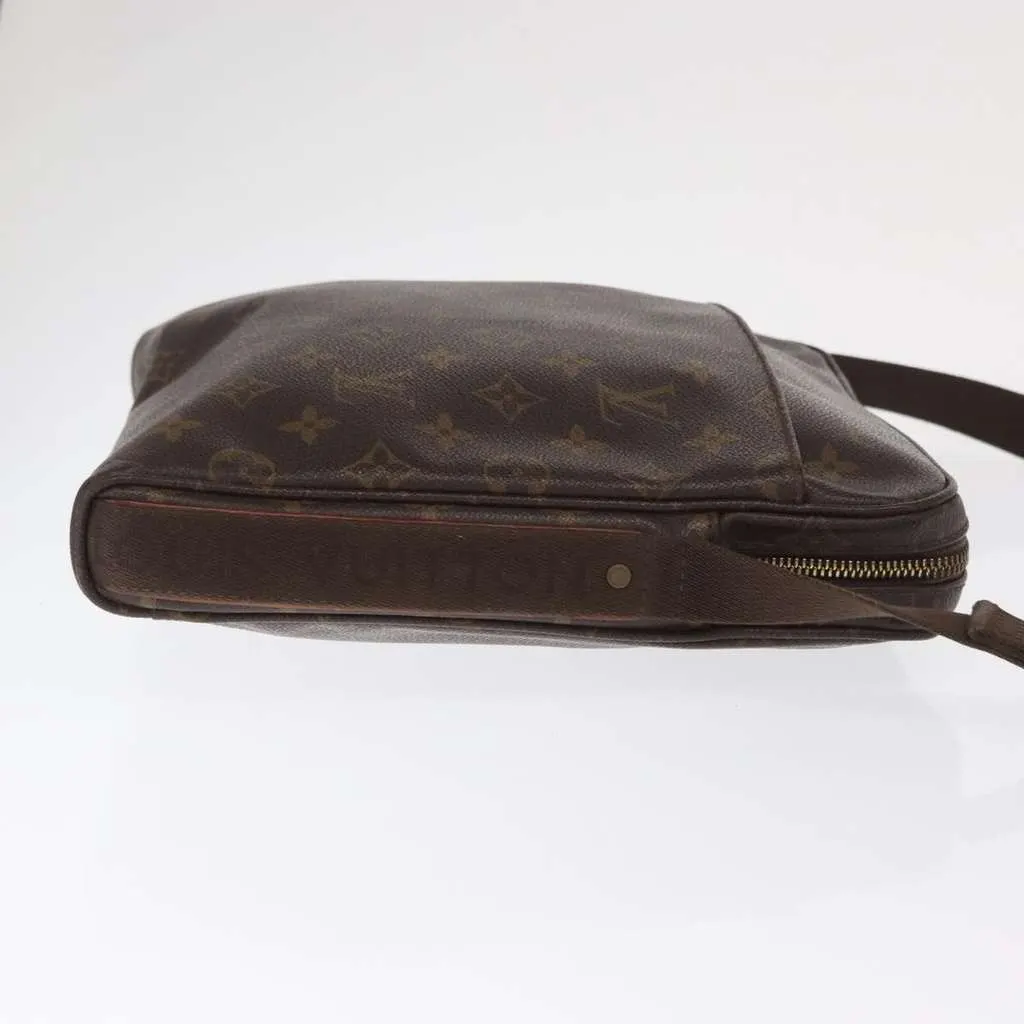 Louis Vuitton Trotteur Beaubourg Handbag Brown Canvas Good - Inside View