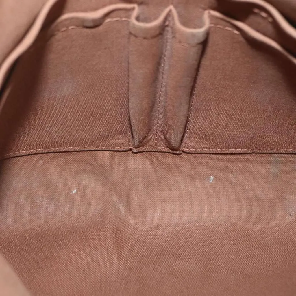 Louis Vuitton Trotteur Beaubourg Handbag Brown Canvas Good - Box View