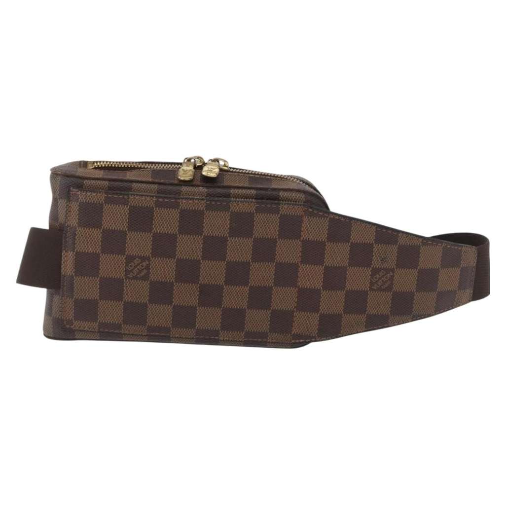 Louis Vuitton Geronimos Waist Bag Brown Canvas Good condition - Back View