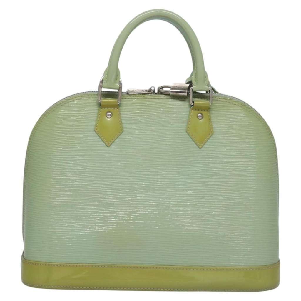 Louis Vuitton Alma Handbag Green Good condition - Back View